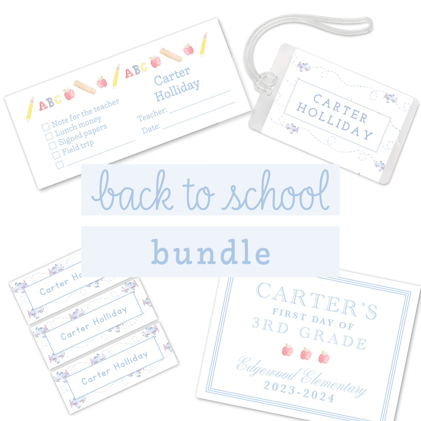 Back to School (2 Sibling) Bundle
