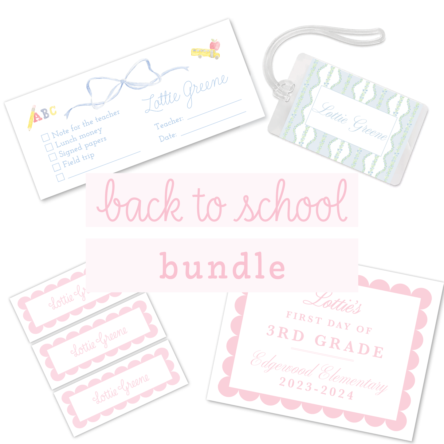 Back to School (2 Sibling) Bundle
