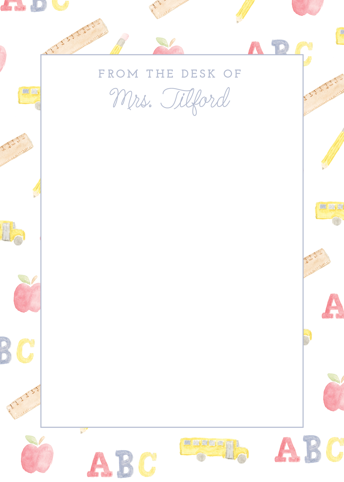 Teacher's Pet Notepad