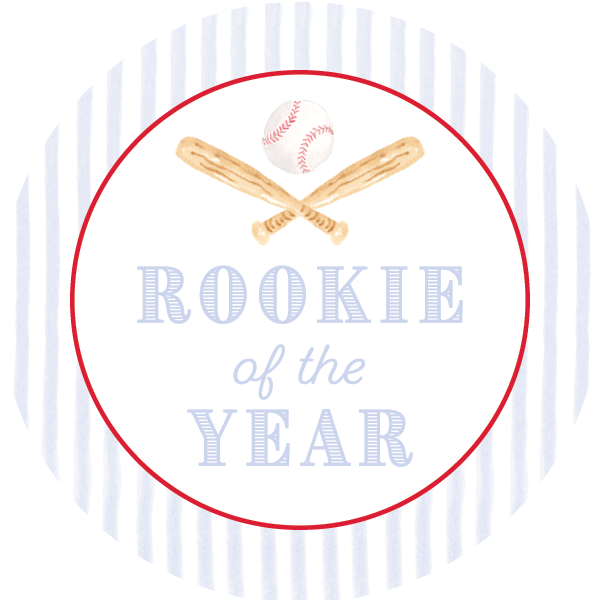 Baseball Party Stickers
