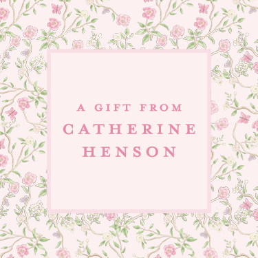 Chinoiserie Gift Stickers in Pink