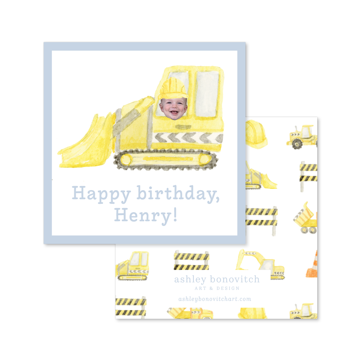 Construction Gift Tags
