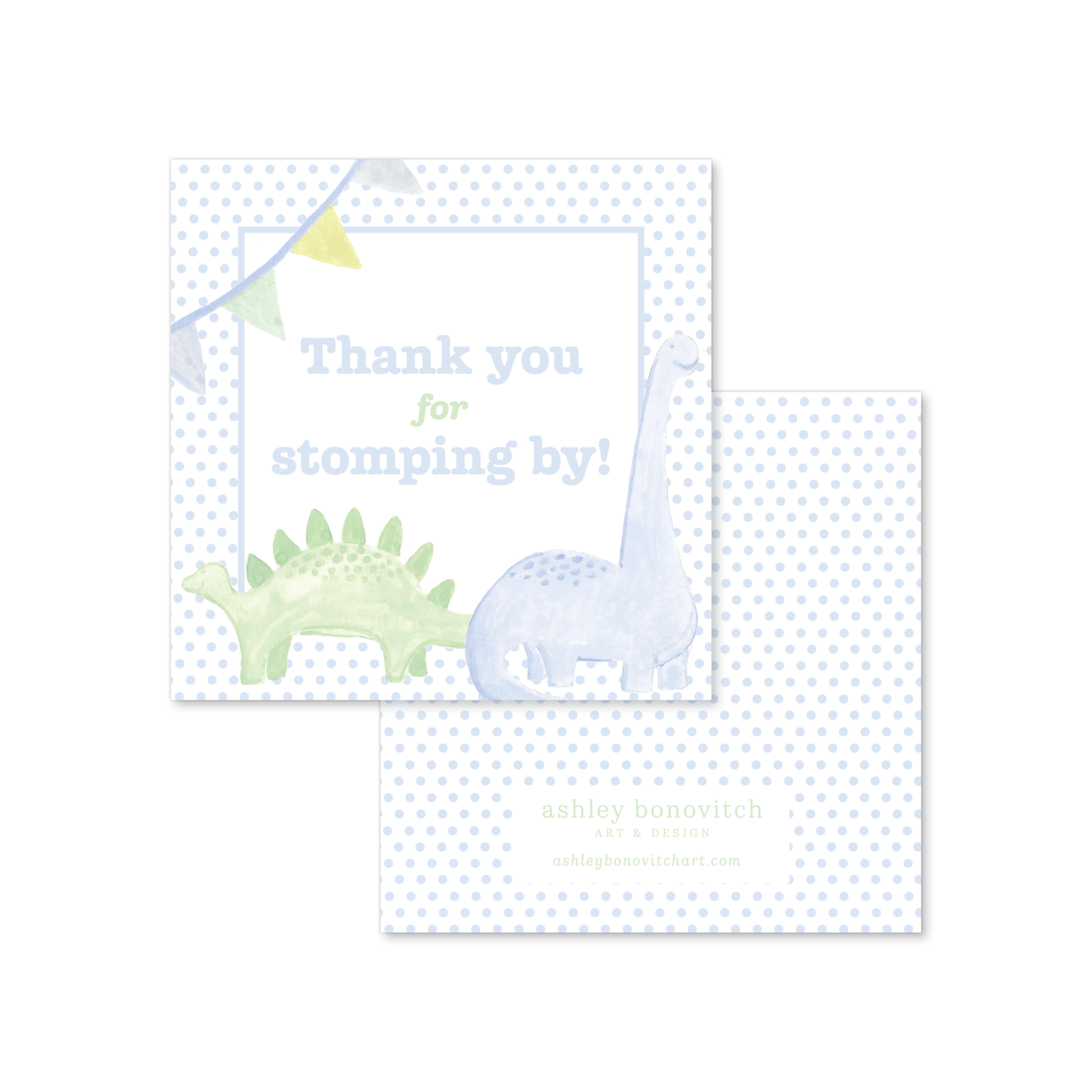 Donuts and Dinosaurs Gift Tags