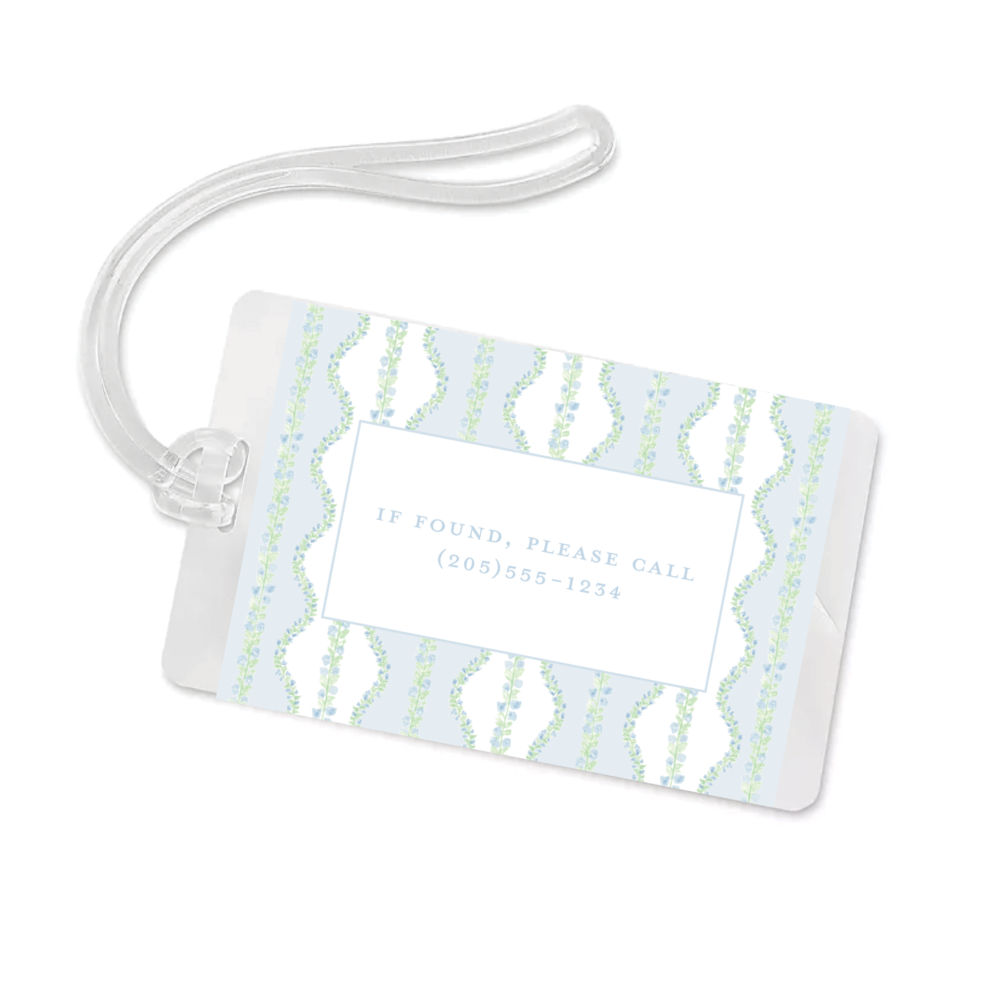 Garden Party Bag Tag