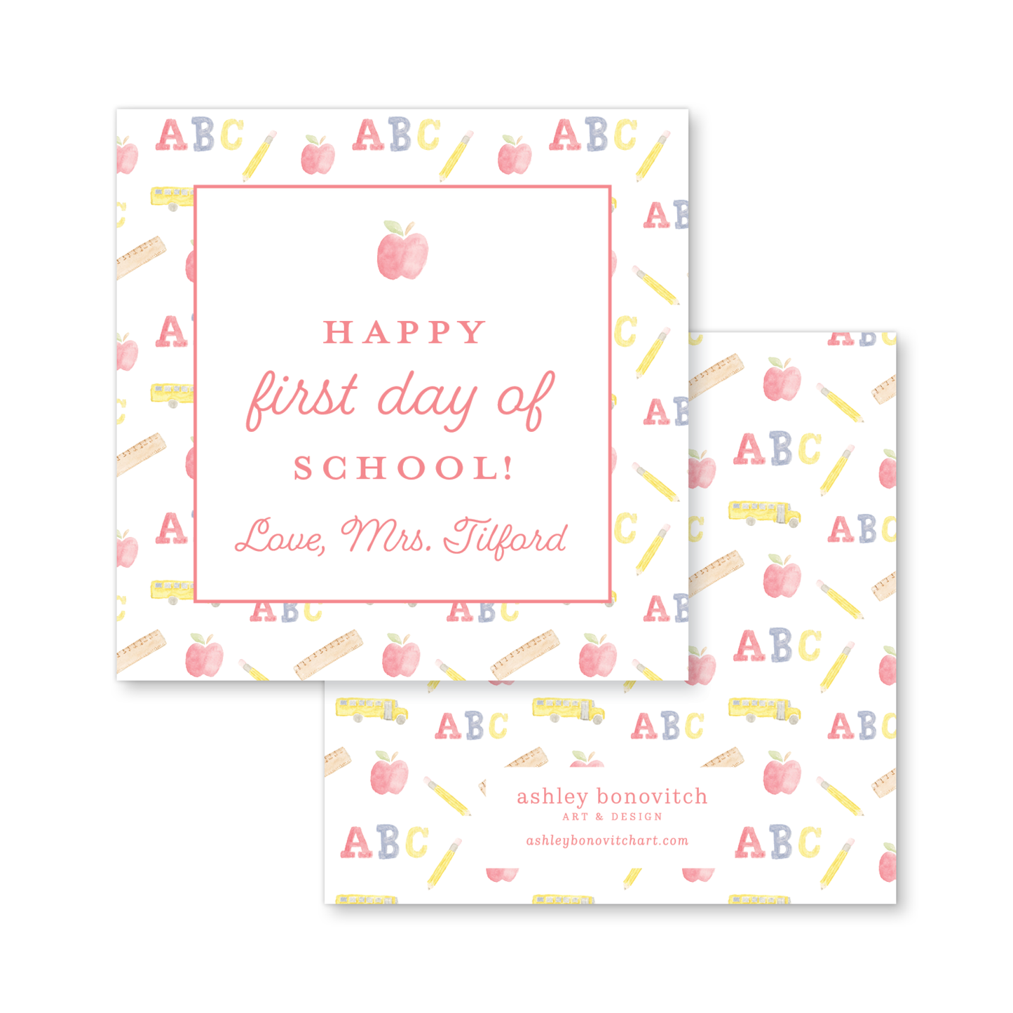 Happy First Day Tags