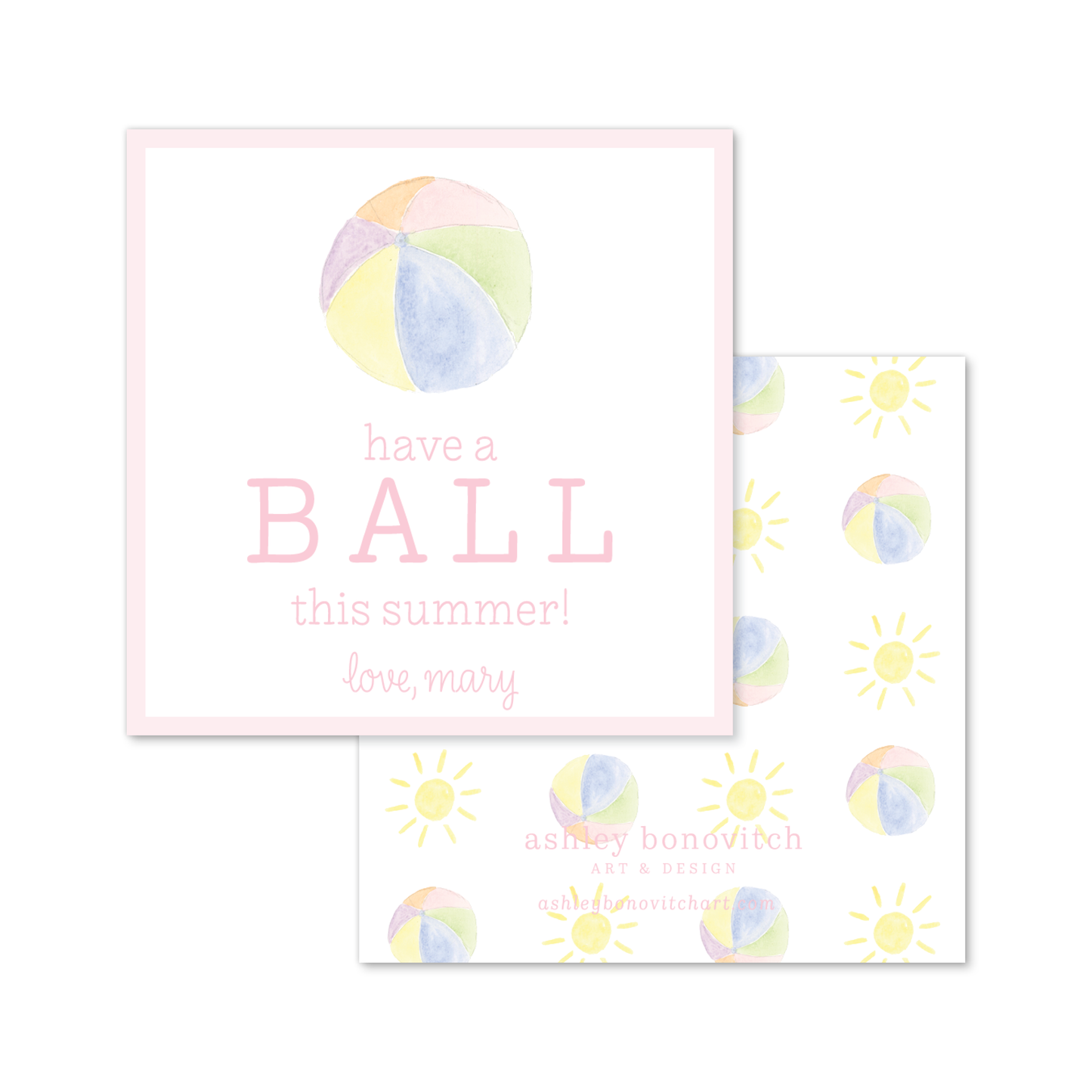 Have a Ball Gift Tags