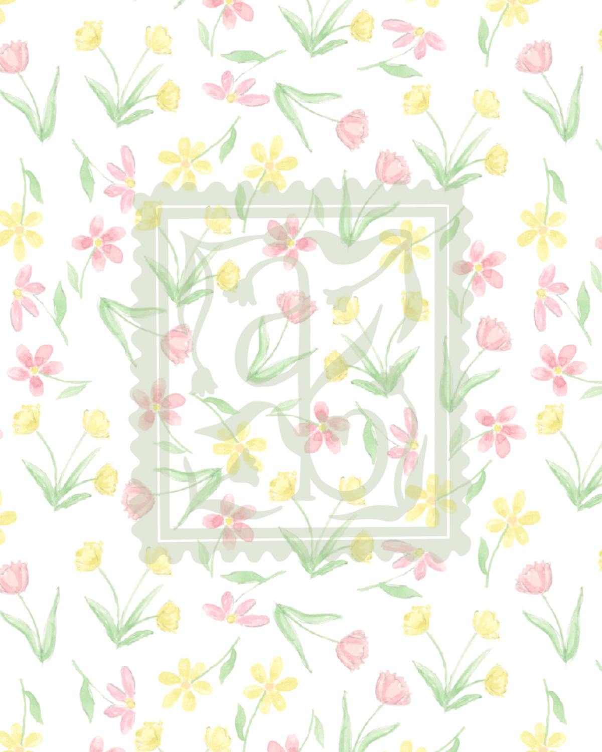 Spring Floral Pattern