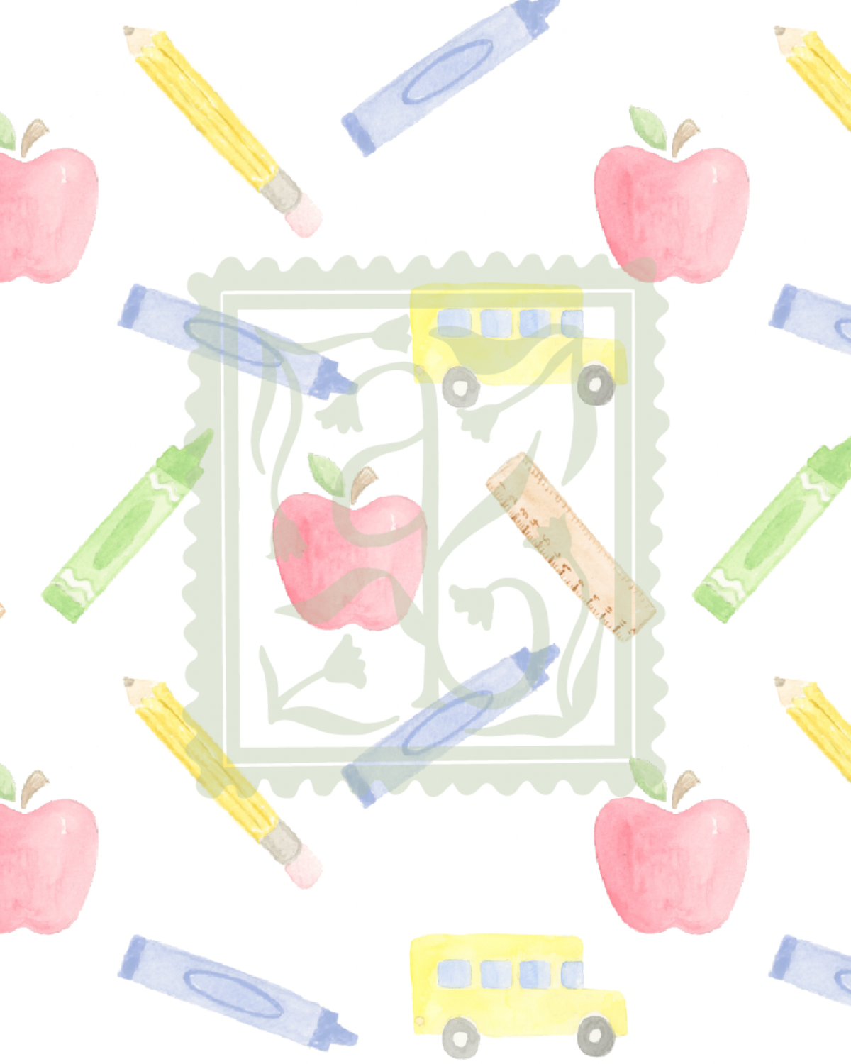 Back to School Pattern