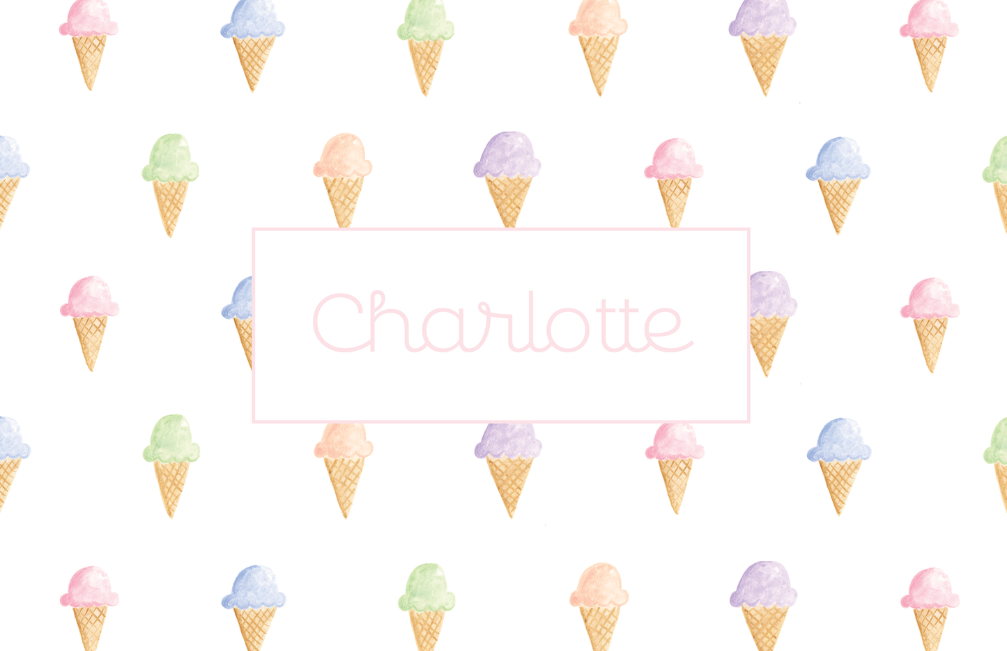 Ice Cream Placemat