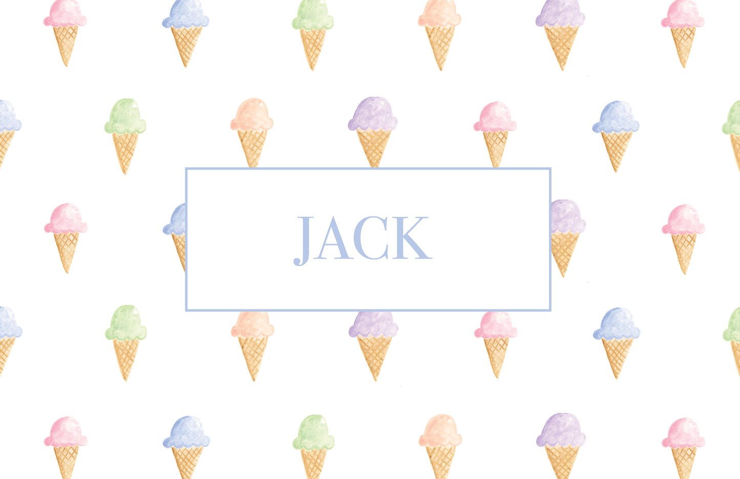 Ice Cream Placemat