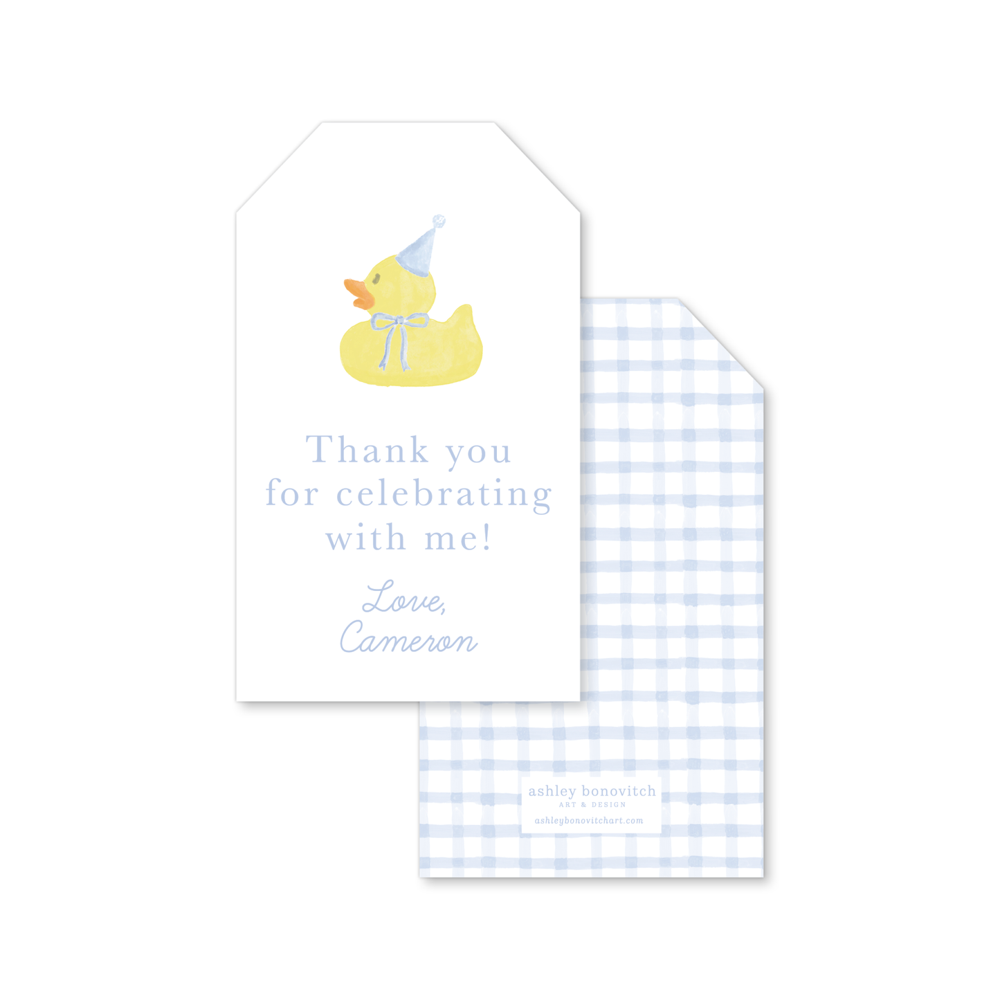 Lucky Duck Gift Tags