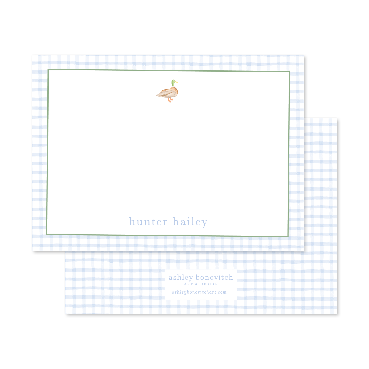 Mallard Duck Stationery Set