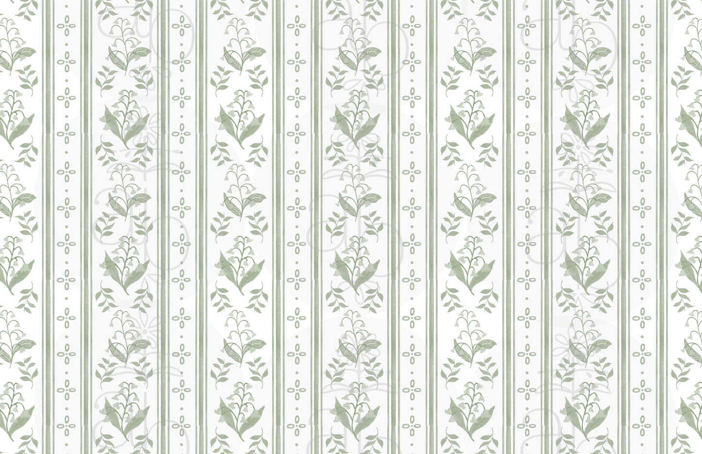 Lily of the Valley Paper Placemats