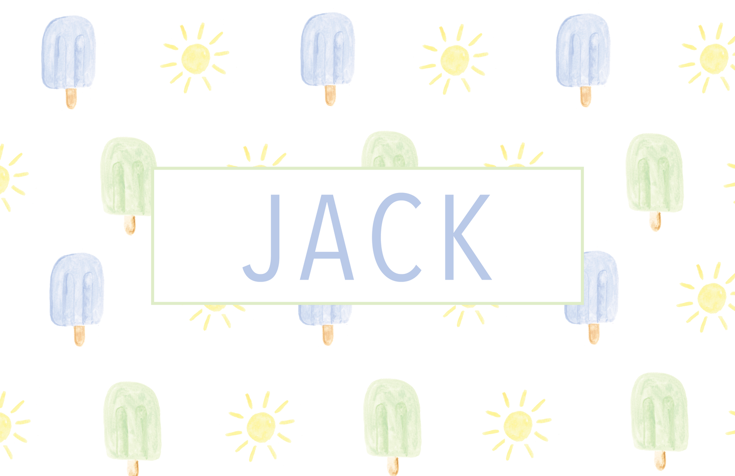 Popsicle Placemat