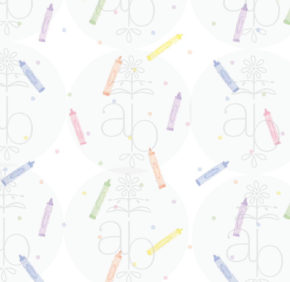 Crayon Dots Pattern in Multi