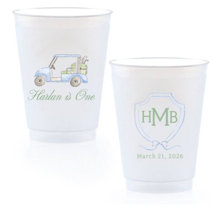 Golf Cart Party Cups