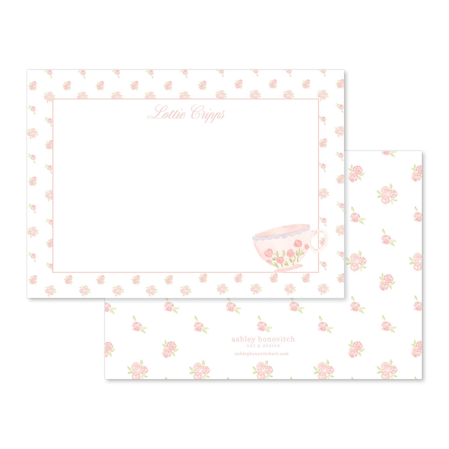 Tea Party Stationery Set