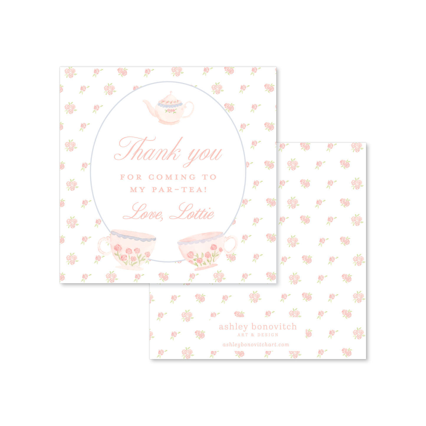 Tea Party Gift Tags
