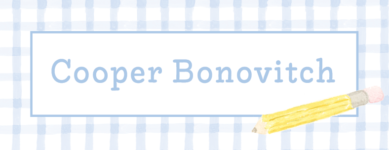 Water Resistant Labels - Gingham Pencil