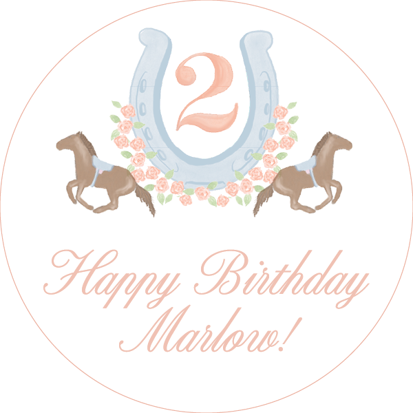 Derby Floral Stickers