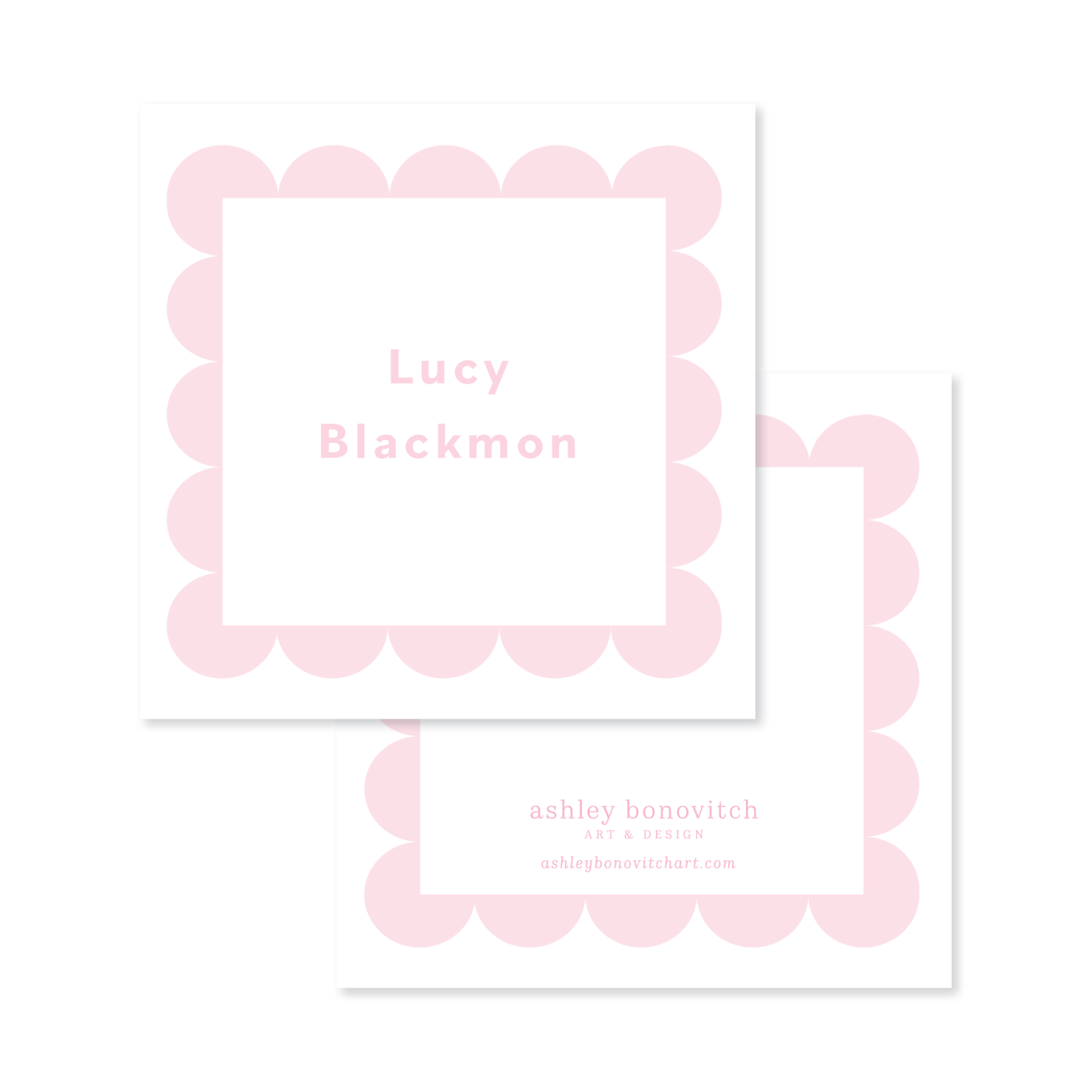 Scallop Calling Cards