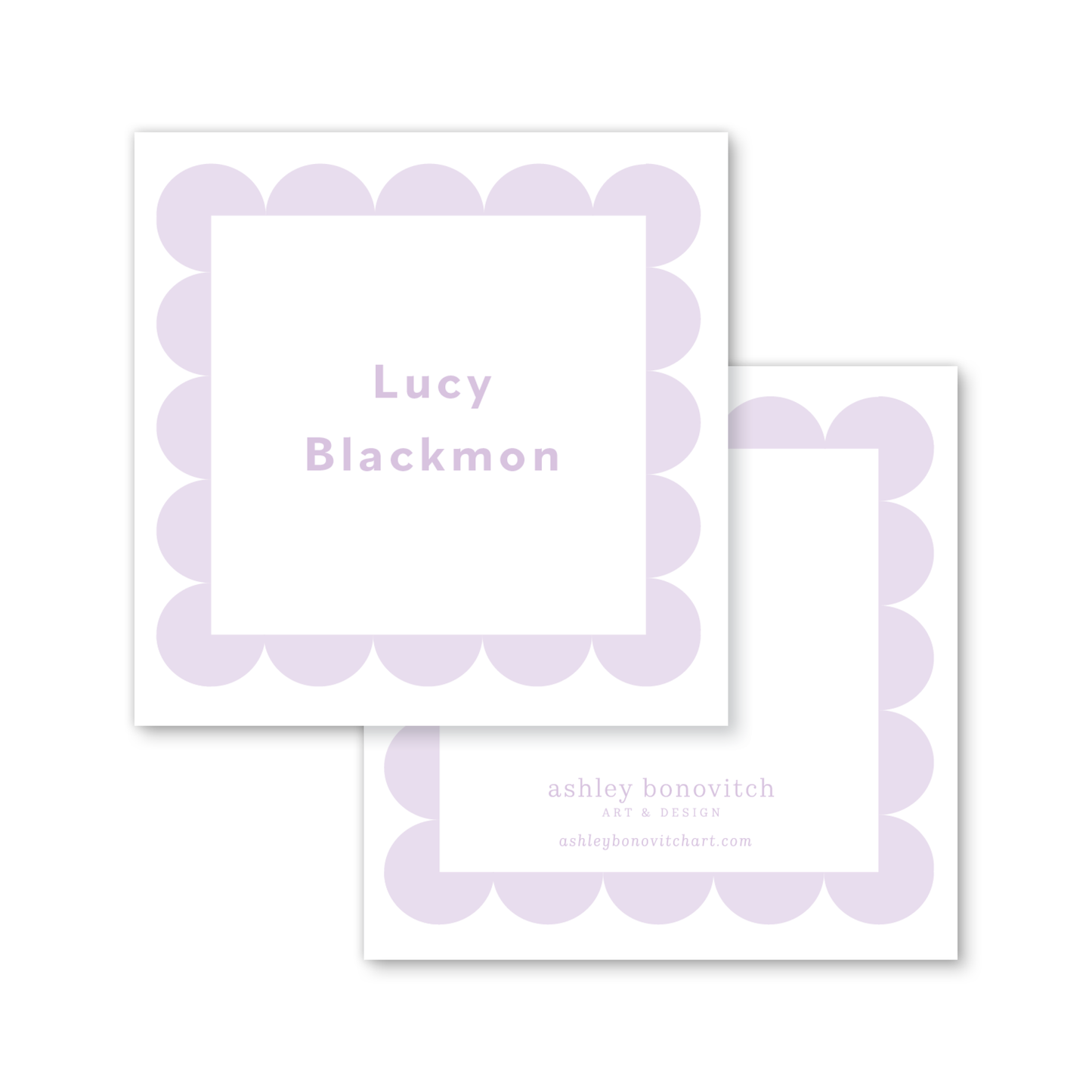 Scallop Calling Cards