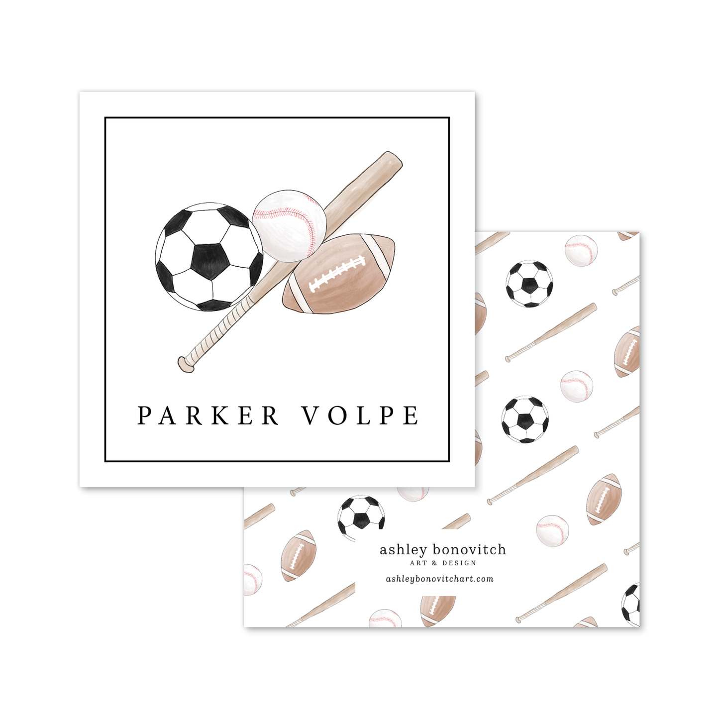 Sports Calling Cards