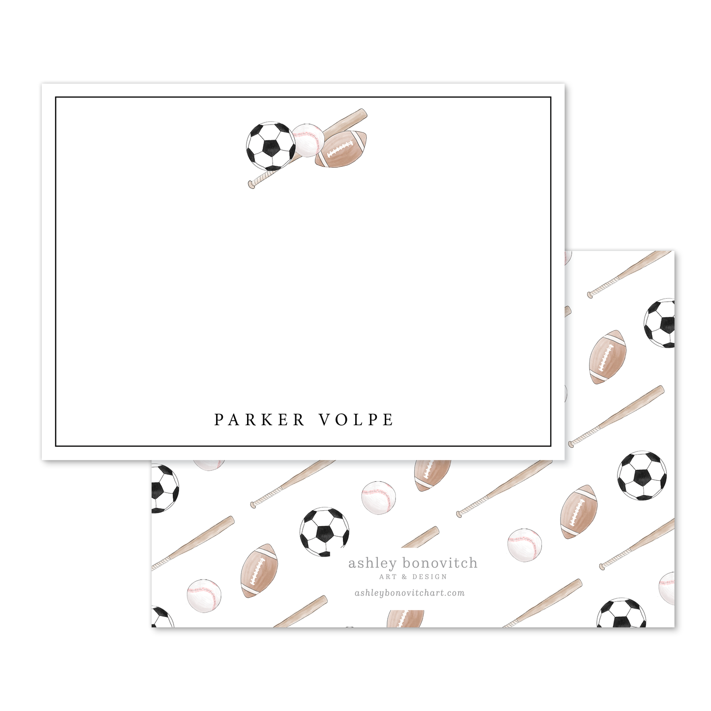 Sports Stationery Set