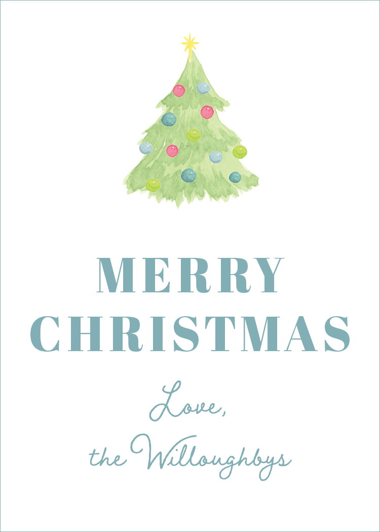 Jolly Garland Gift Stickers