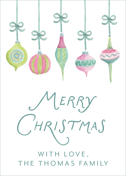 Ornaments & Cheer Gift Stickers
