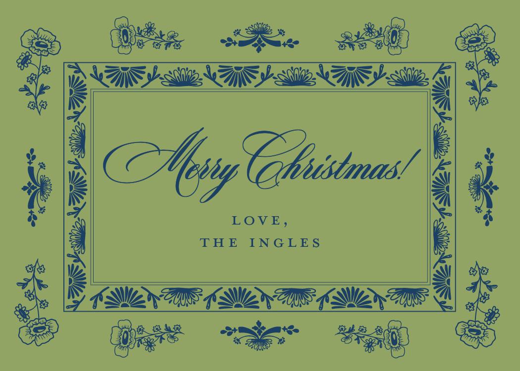 Vintage Porcelain Christmas Gift Stickers