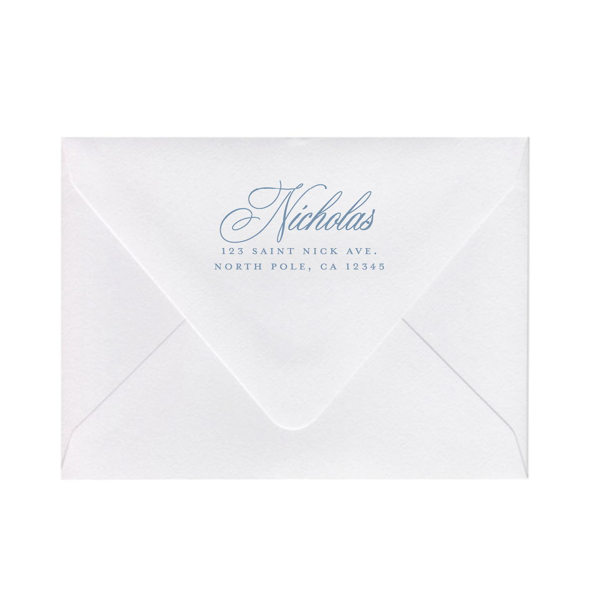 Christmas Card Return Addressing