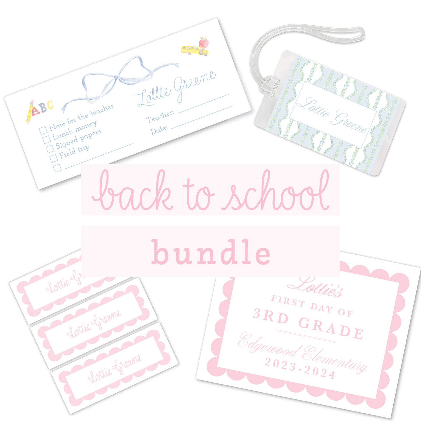Back to School Bundle - Mix and Match
