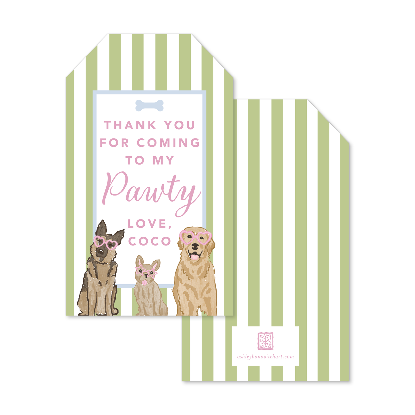 Bad to the Bone Gift Tags
