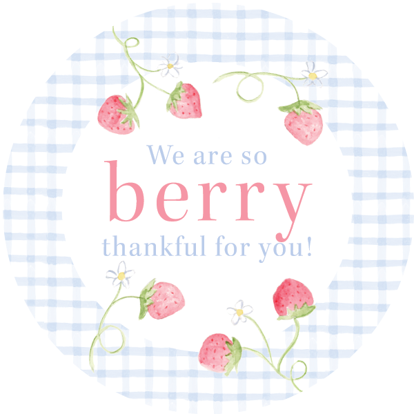 Berry Sweet Party Stickers