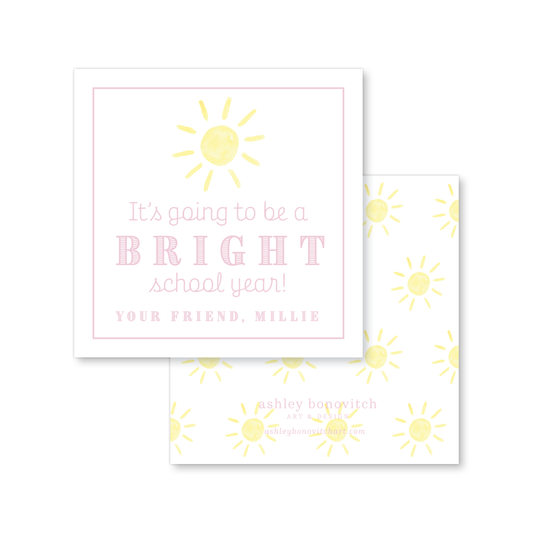 Bright School Year Gift Tags *SHIPS AUGUST 1*