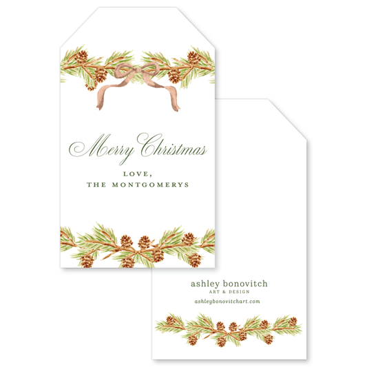 Christmas in the Pines Gift Tags