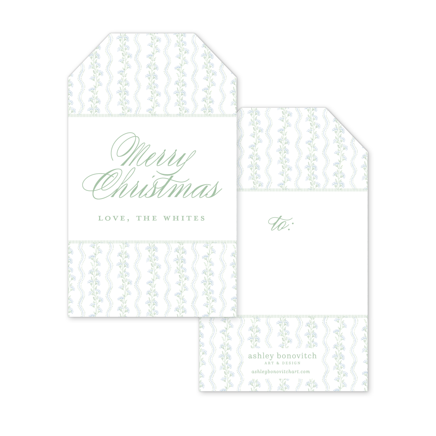 Grandmillenial Christmas Gift Tags