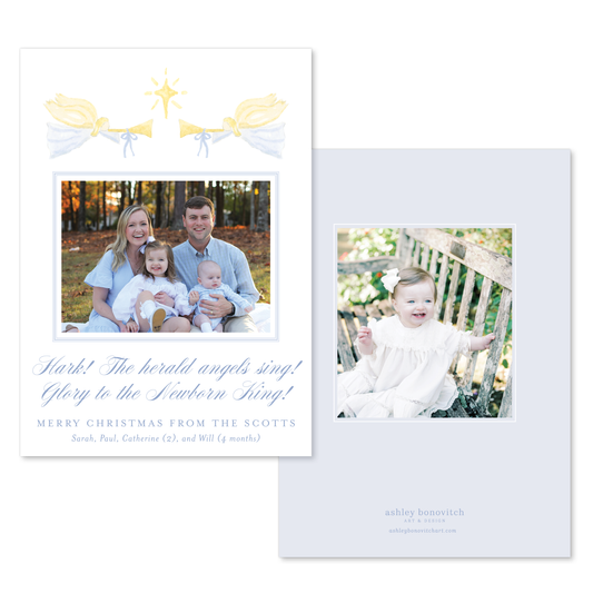 Hark the Herald Angels Sing Christmas Card