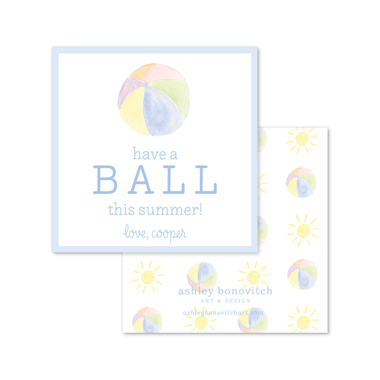 Have a Ball Gift Tags
