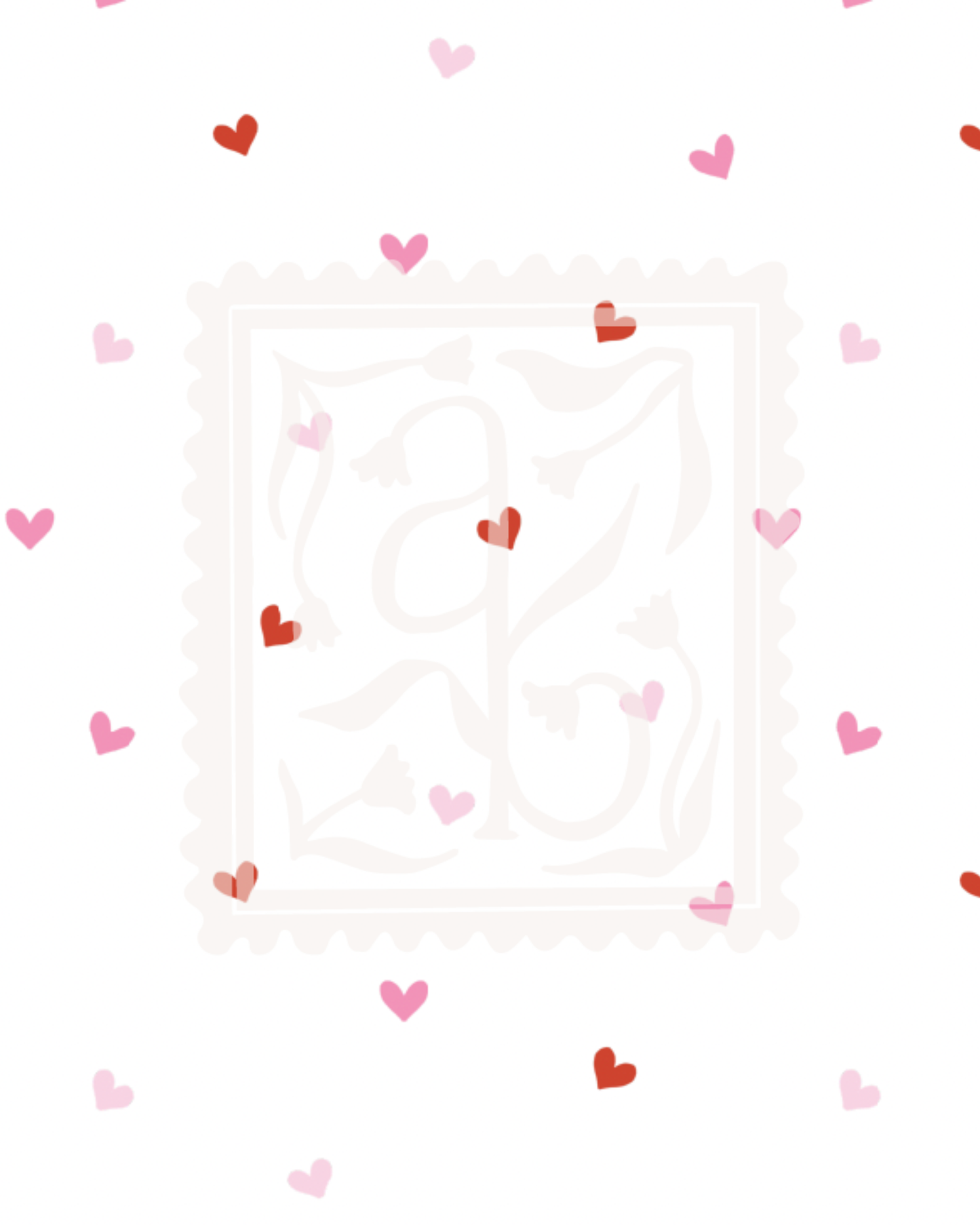 Tiny Hearts Valentine Pattern