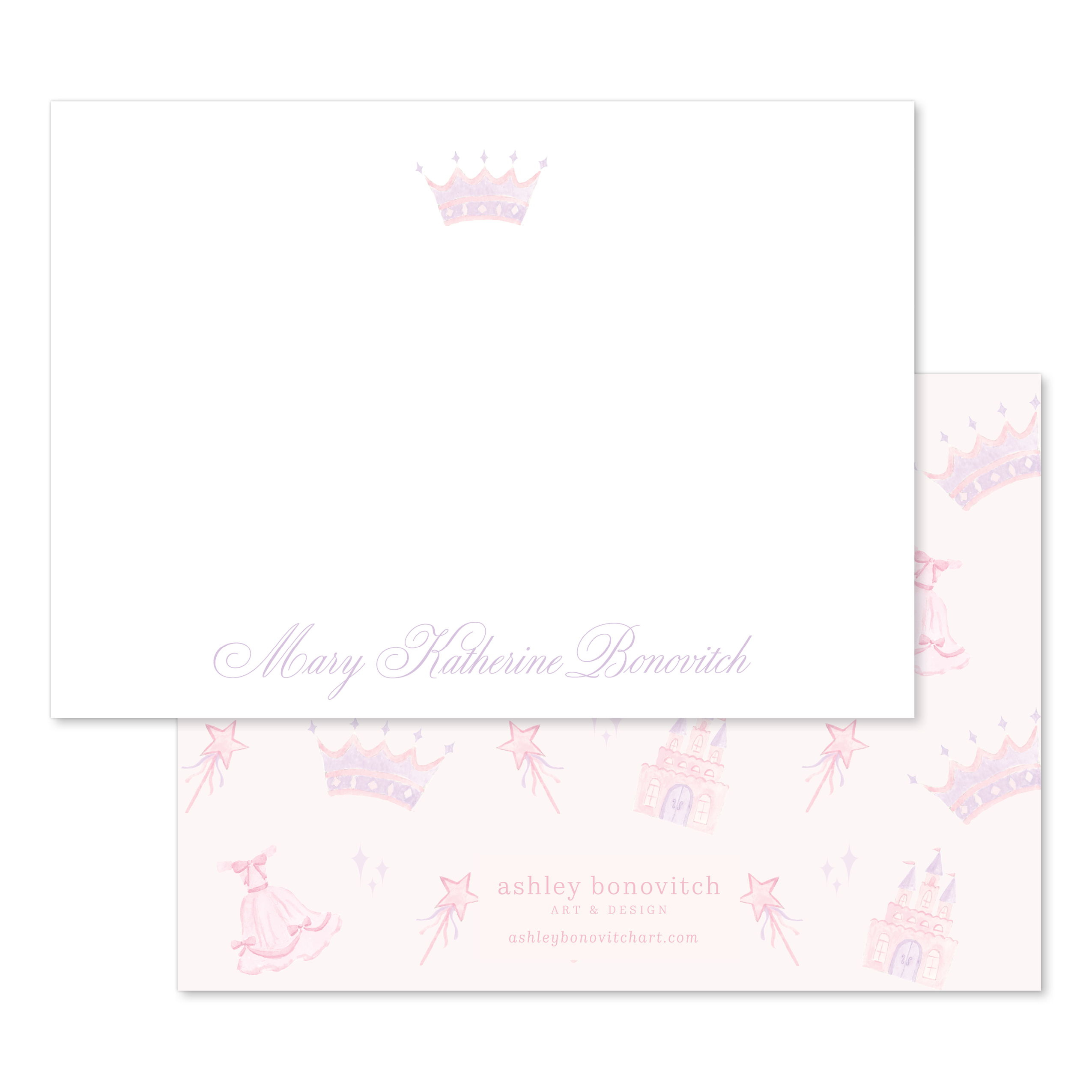 Princess Stationery Set – Ashley Bonovitch Art