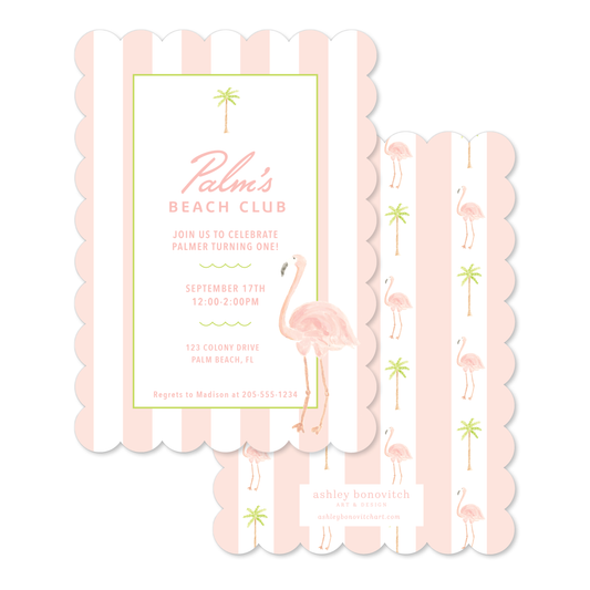 Palm Beach Bash Invitations