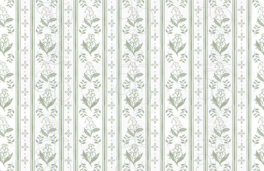 Lily of the Valley Paper Placemats