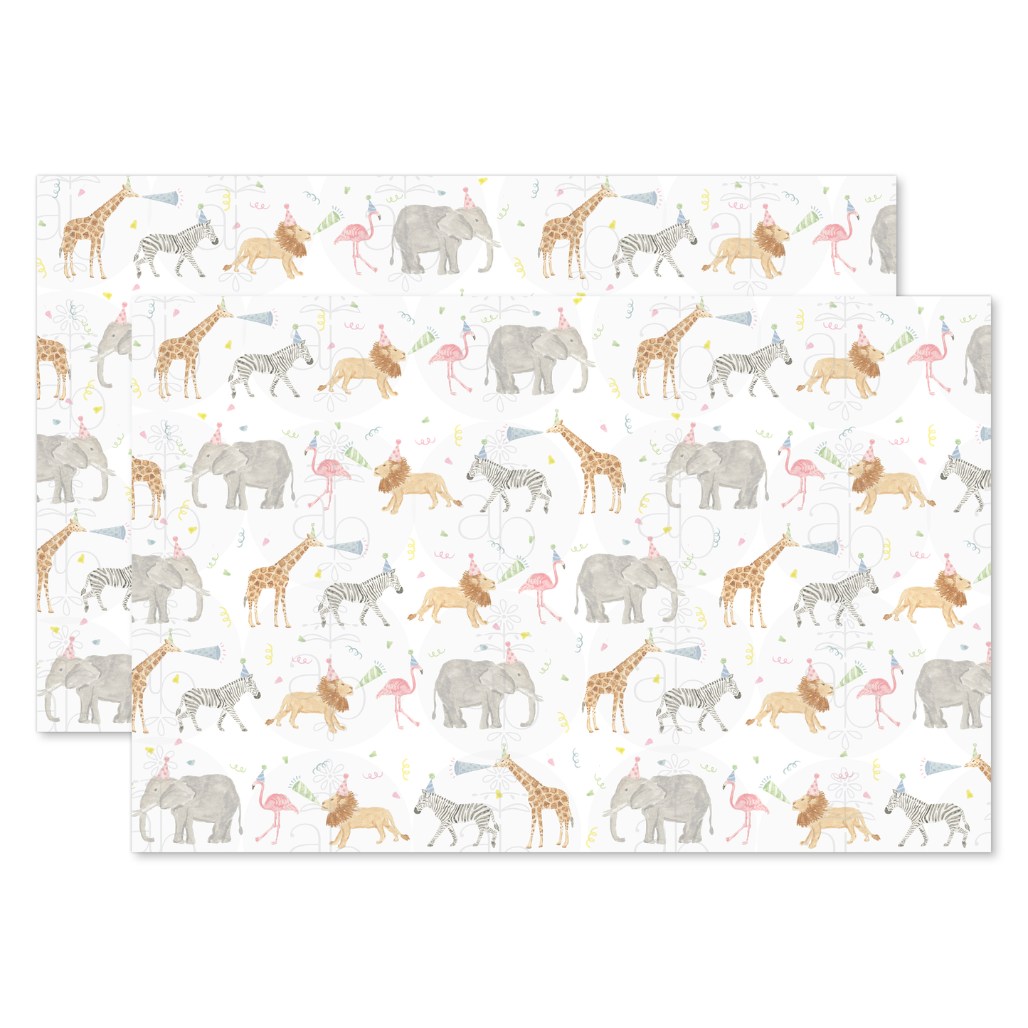 Party Animal Paper Placemats