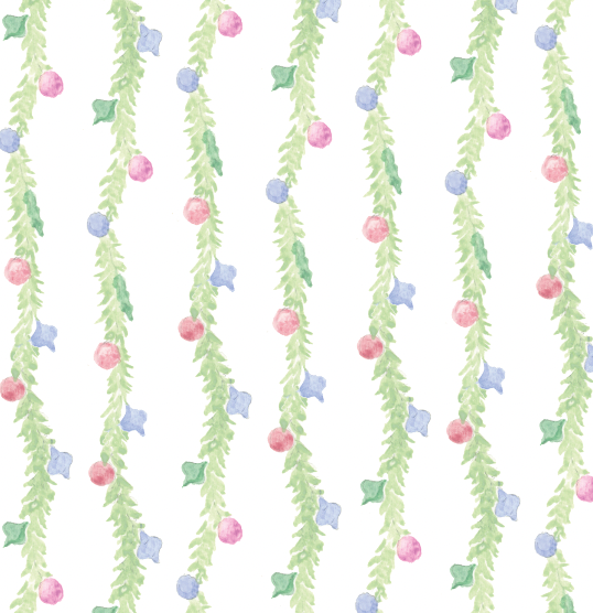 Vintage Ornaments Wrapping Paper Sheets - PREORDER