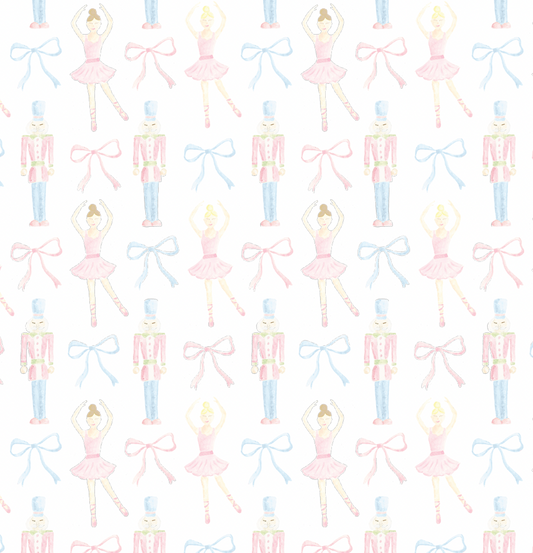 Nutcracker Ballet Wrapping Paper - PREORDER