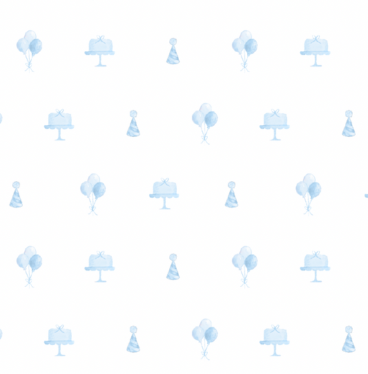 Classic Blue Birthday Pattern