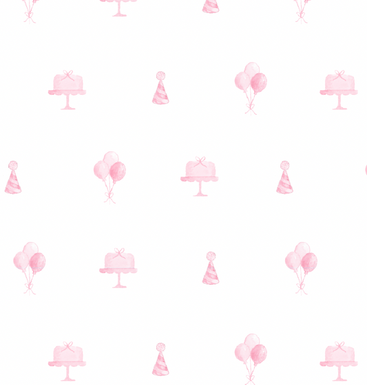 Classic Pink Birthday Pattern