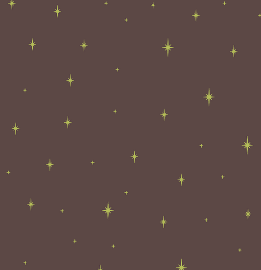 Celestial Wrapping Paper in Chocolate -  PREORDER SHIPS NOV. 17TH